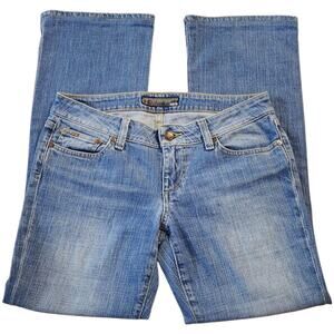 Joe's Jeans Stretch Light Wash Boot Cut Low Rise Denim Pant Jeans Size 28